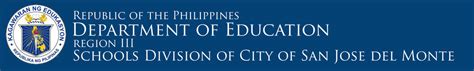 division of san jose del monte|Departments .